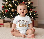 Oh Snap Gingerbread 1st Birthday Shirt