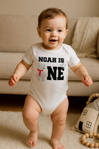 Custom Polar Bear Birthday Shirt, Winter First Birthday Tee, Gift for Boys, Baby Shower