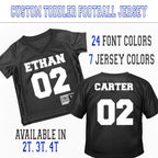 Custom Toddler Football Jersey, Personalized Sports Jersey